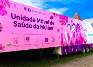 Unidades Móveis de Saúde da Mulher atendem em cinco pontos de Manaus