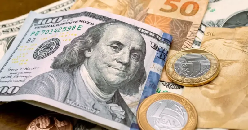 dolar-e-real Dinheiro