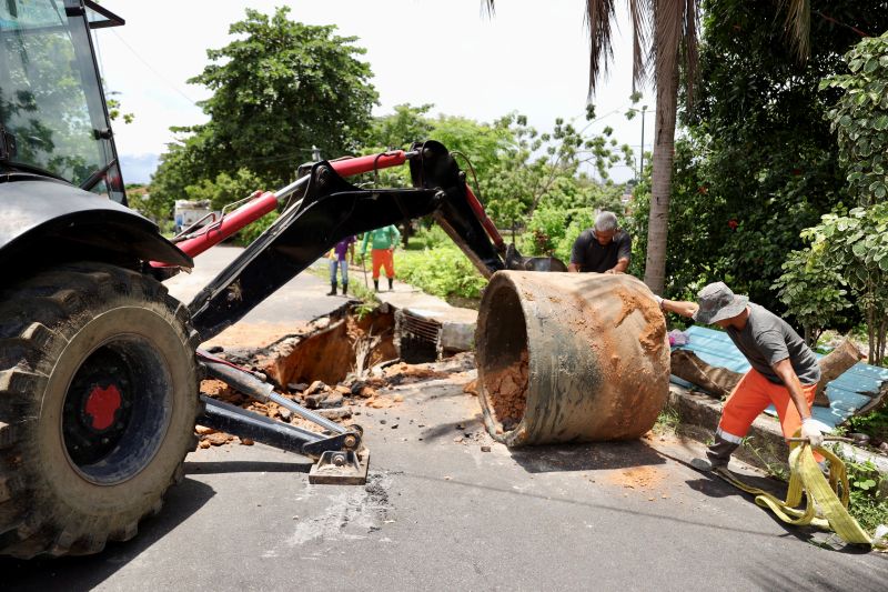 Prefeitura de Manaus recupera rede de drenagem na zona Centro-Sul 2