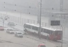 INMET emite alerta de chuvas intensas para Manaus e Região Central do Amazonas