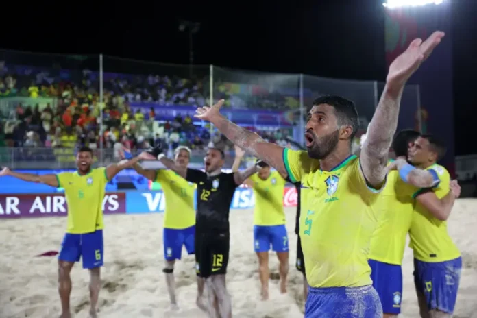 Festa na Arena de Paradise pela classificação Marlon Panagary : CBF