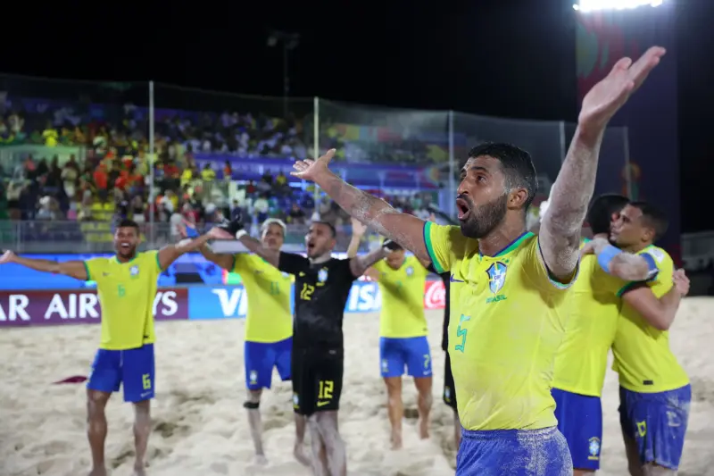 Festa na Arena de Paradise pela classificação Marlon Panagary : CBF