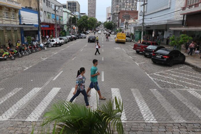 Avenida Eduardo Ribeiro (Foto- Ricardo Oliveira:Semcom)