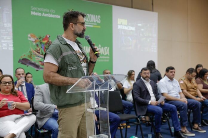 Governador Wilson Lima lança ICMS Ecológico para incentivar sustentabilidade nos municípios 3_Fotos Antonio Lima e Diego Peres Secom