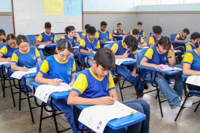 OBMEP alunos salas de aula