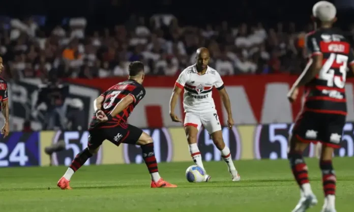 SP E Flamengo. Foto Rubens Chiri