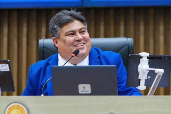 Presidente da CMM, vereador David Reis (Avante)