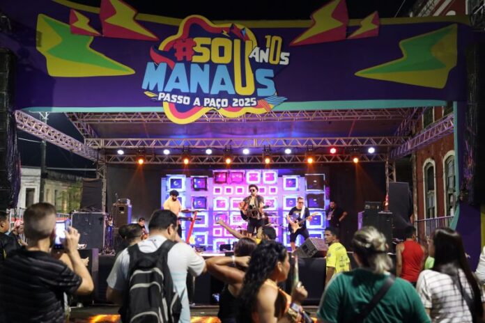 Artistas locais brilham no palco Mangueirão e fazem história na segunda noite do ‘#SouManaus Passo a Paço 2025’