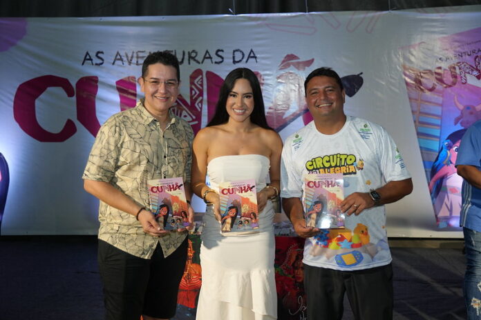 Cultura_Circuito da Alegria_lançamento do livro As Aventuras da Cunhã_foto_Aguilar Abecassis_Secretaria de Estado de Cultura e Economia Criativa (4)