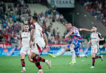 Flamengo perde para o Fortaleza e vê Palmeiras perto de disparar na liderança