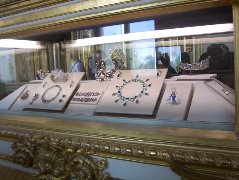 Jóias de Napoleão. Museu do Louvre. Foto reproduçao Wikipedia