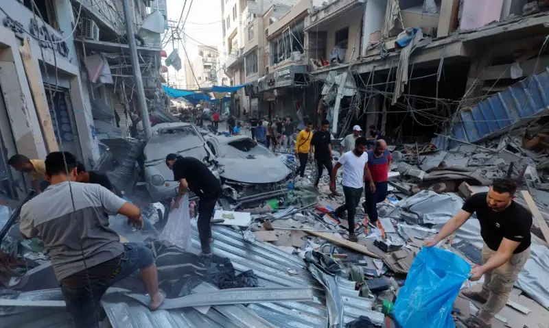 guerra hamas israel. Foto- MOHAMMED SALEM