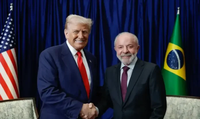 Trump e LUla Ricardo Stuckert:PR