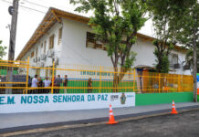 Escola Nossa Senhora da Paz é reinaugurada após 20 anos de espera por reforma