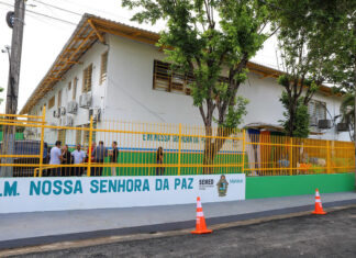 Escola Nossa Senhora da Paz é reinaugurada após 20 anos de espera por reforma