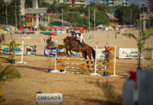 Hipismo estreia na Ponta Negra e transforma a orla em palco de competições