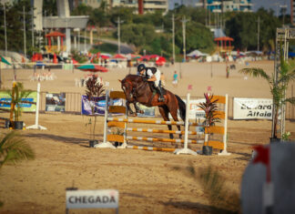 Hipismo estreia na Ponta Negra e transforma a orla em palco de competições