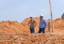 Obras do Parque Encontro das Águas avançam e David Almeida garante entrega em 2026