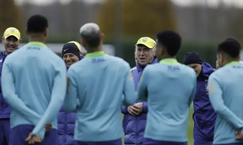 Ancelotti carlo seleçao brasileira. Foto
