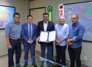 Wilson Lima lança nova etapa do Asfalta Amazonas e levará recuperação viária a Pauini