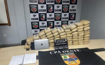 PM apreende 70 quilos de maconha em ação na Ponta Negra