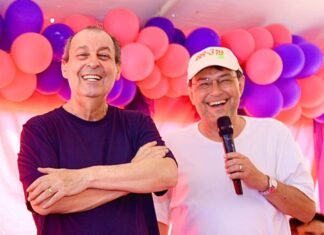 Omar Aziz une forças com Eduardo Braga em agenda estratégica no interior