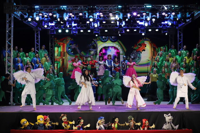 espetáculo um sonho de natal NIB