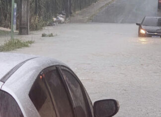 Chuvas intensas causam alagamentos e riscos estruturais em Manaus