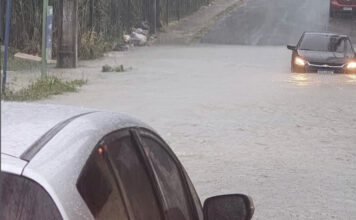 Chuvas intensas causam alagamentos e riscos estruturais em Manaus