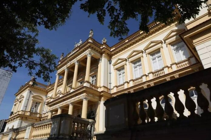 Palácio da Justiça. Foto: arquivo Secretaria de Estado de Cultura e Economia Criativa