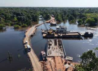 Nova ponte sobre o rio Autaz-Mirim deve ser entregue até início de 2026