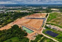 Novo aterro sanitário de Manaus atinge 75% e entra na fase final