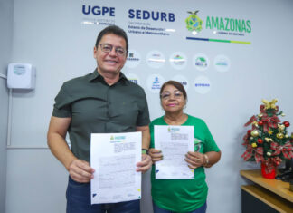 UGPE assina termo para compartilhar espaço comunitário do Prosamin+ com moradores do Morro da Liberdade