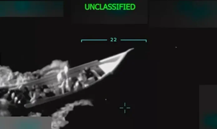 ataque-navio-venezuela. Foto Donald Trump Social Media