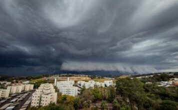 Frente fria provoca temporais em 13 estados e leva frio fora de época ao Sul