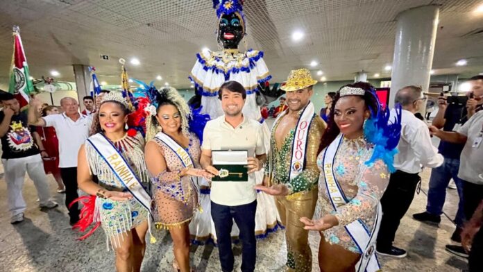 chegada da Kamélia carnaval 2026