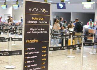 Voo direto entre Manaus e Caracas é retomado e amplia conexão internacional do Amazonas