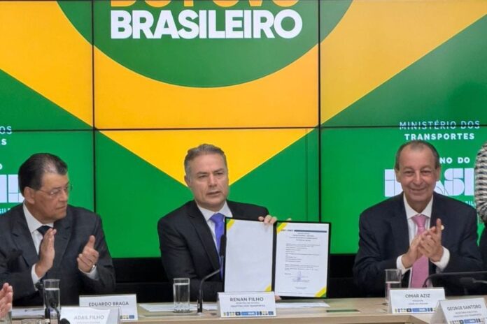 Assinatura do edital marca avanço inédito na recuperação do trecho do meio da rodovia. (Foto- Divulgação)