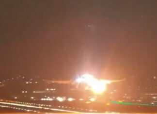 Avião faz pouso de emergência após explosão de motor em Guarulhos