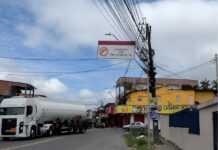 Trecho no Jorge Teixeira passa a ter proibição para veículos pesados