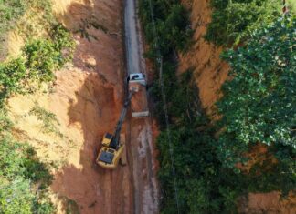 Após desmoronamento, via é liberada e tráfego é restabelecido na zona Norte de Manaus