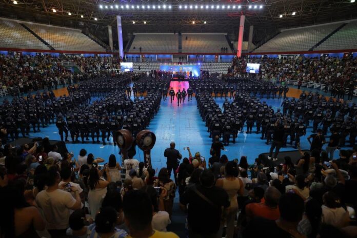 SECOM - SEGURANÇA - FORMATURA2 - 500 POLICIAIS