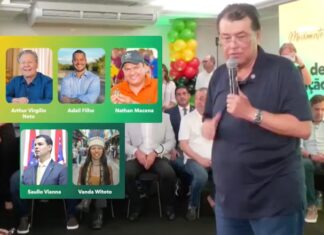 MDB filia ex-prefeito, deputados e liderança indígena e fortalece grupo de Eduardo Braga no estado