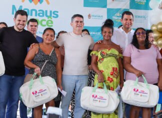 David Almeida amplia distribuição de kits e realiza nova etapa do Mãe Manauara no Centro