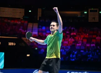 Calderano derrota francês e fica a 2 vitórias do bi na Copa do Mundo