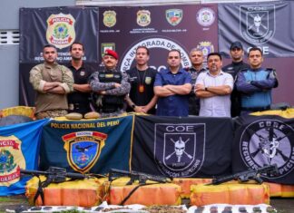 Governador Roberto Cidade reforça combate ao tráfico com apreensão de 2,5 toneladas de drogas no Amazonas