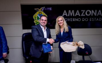 Governador Roberto Cidade reforça parceria com União Europeia por desenvolvimento sustentável no Amazonas