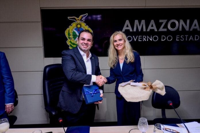 Em reunião com delegação da União Europeia, governador Roberto Cidade defende desenvolvimento sustentável no Amazonas e ampliação de parcerias internacionais 7_Foto Alex Pazuello Secom
