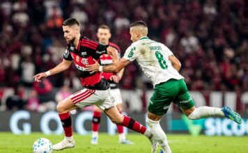 Flamengo perde para o Palmeiras no Maracanã e vê sequência acabar no Brasileirão
