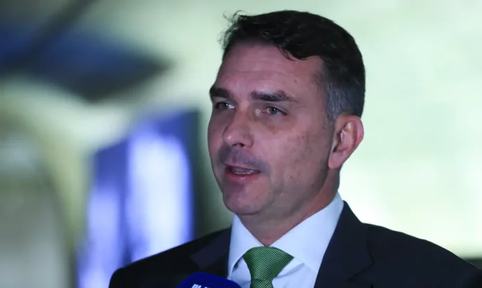 Flávio Bolsonaro. Foto Lula Marques